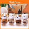 Toy Puppy Cute Keychain Animal Plush Super Soft Backpack Pendant For Teens