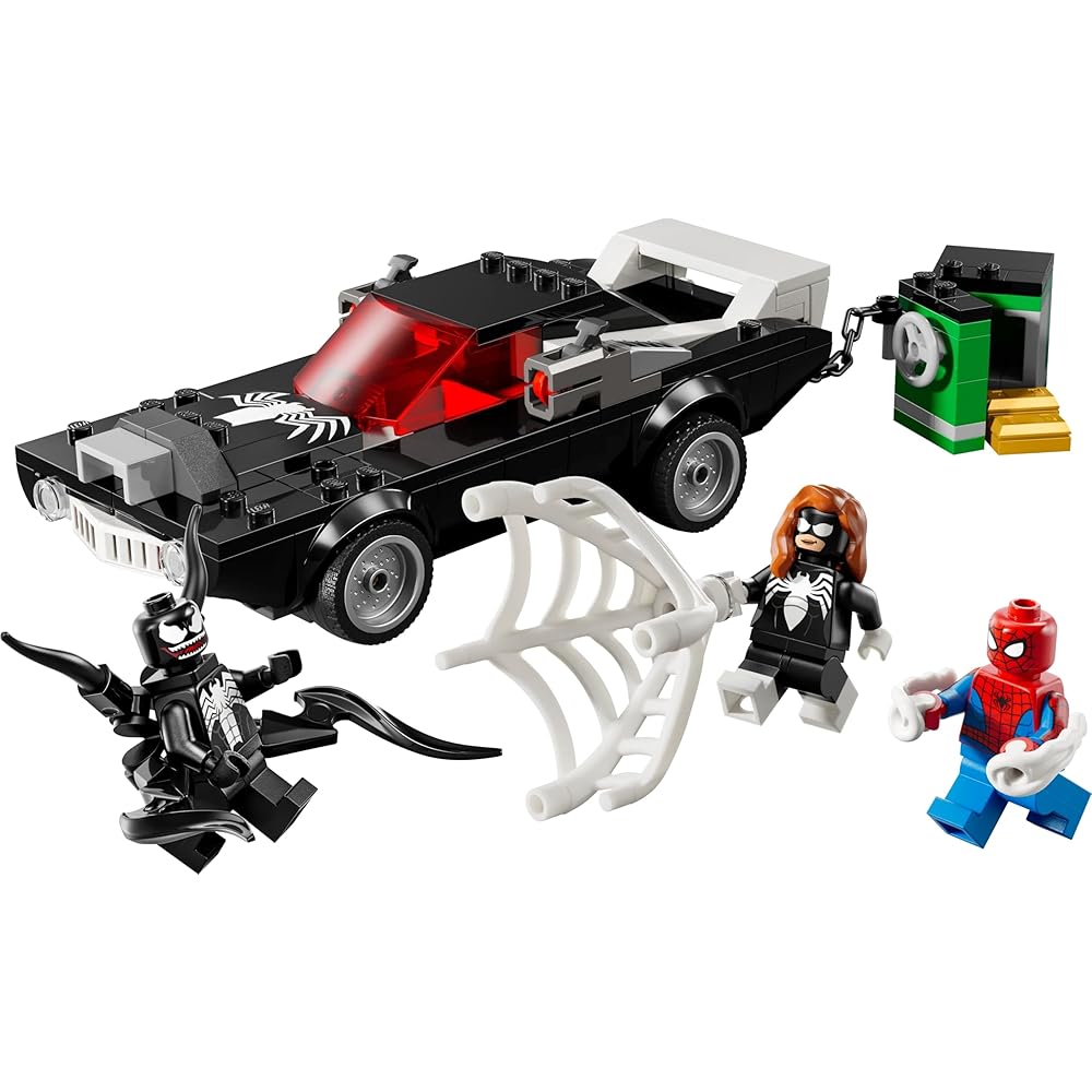 Конструктор LEGO Marvel Человек-паук против Венома Мускул-кар для детей от 7 до 9 лет
