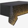 Elegant Dot Disposable Tablecloth, 137 X 274cm - Ideal for Birthday Parties Weddings Youngsters Showers and Special Occasions