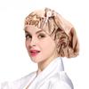 Satin Nightcap, Elastic Buckle Long Tube Hair Care Cap, Dual-Purpose Long Hair Cap, Shower Cap, Headscarf Hat