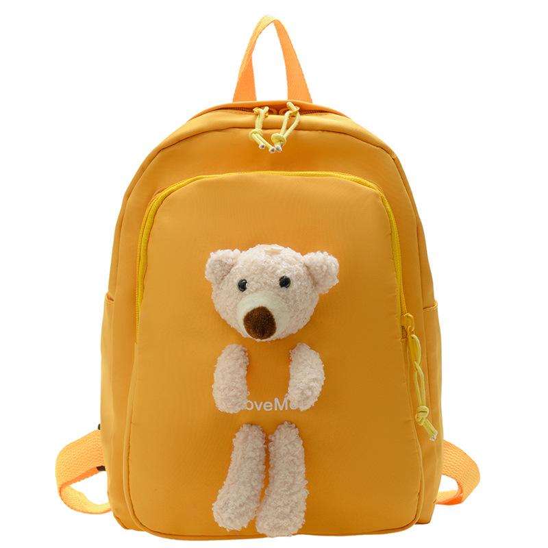 Интернет знаменитости горячая распродажа сращивание медведь детский рюкзак новый детский забавный милый рюкзак мужская и женская мода мультфильм ручная сумка
