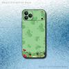 Чехол для телефона с рисунком лягушки и клубники для iPhone 17,16,15,14,13,12,11,Pro Max,XSX,,XR,SE,Mini,8,7, Мягкий силиконовый черный чехол