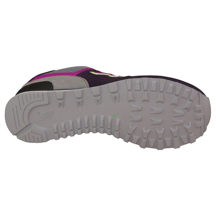 New Balance Wl574 90S Outdoor Pack Женские кроссовки Фиолетовый Темно-Фиолетовый Серо-Пурпурный-Зеленый WL574OPP