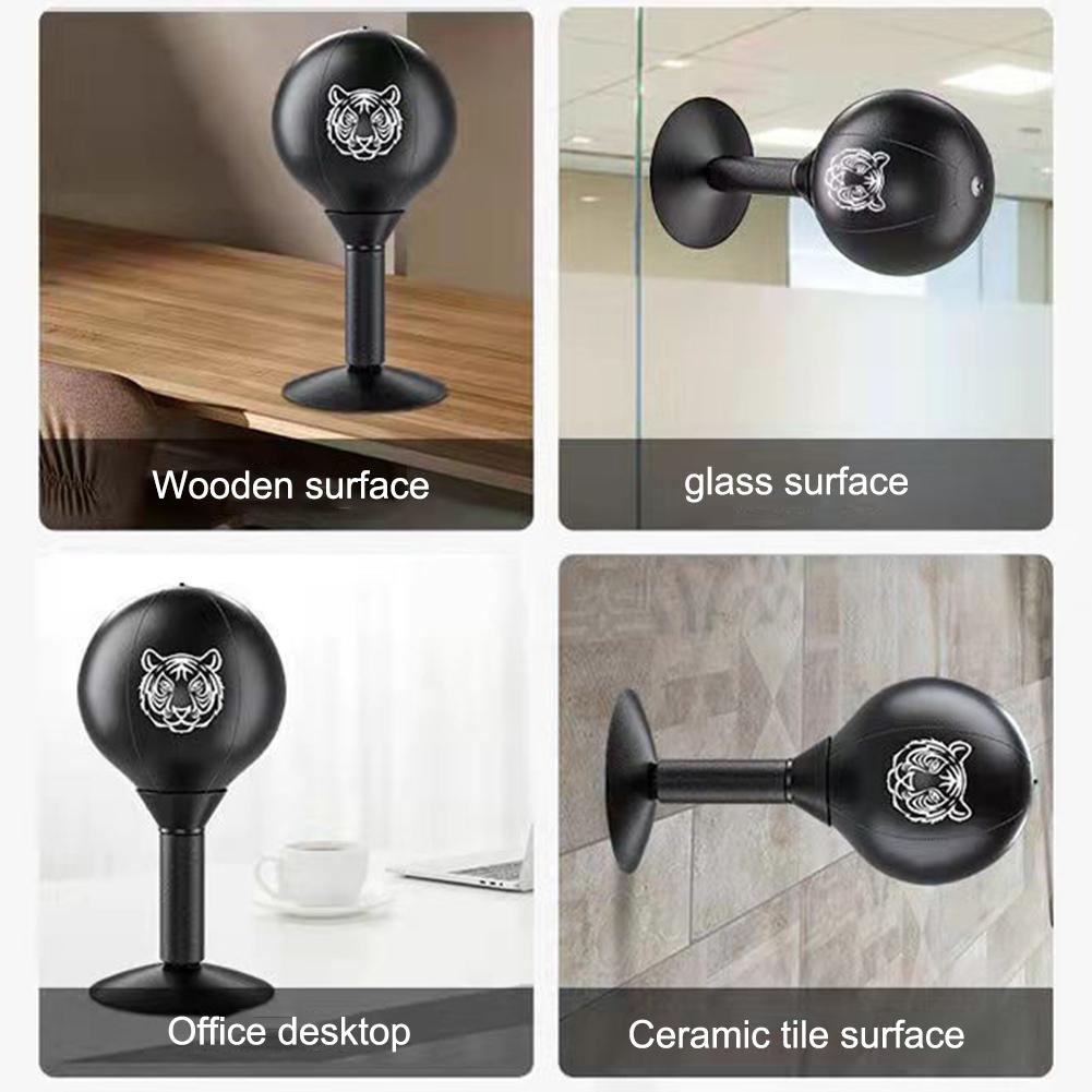 Speed Training Punching Bag With Strong Suction Cups Stress Relief Desktop Boxing Ball Muay Tai MMA Fighting Exercise Punch Ball