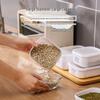 Герметичный пластиковый контейнер для хранения и сохранения продуктов для кухни, для круп и пельменей