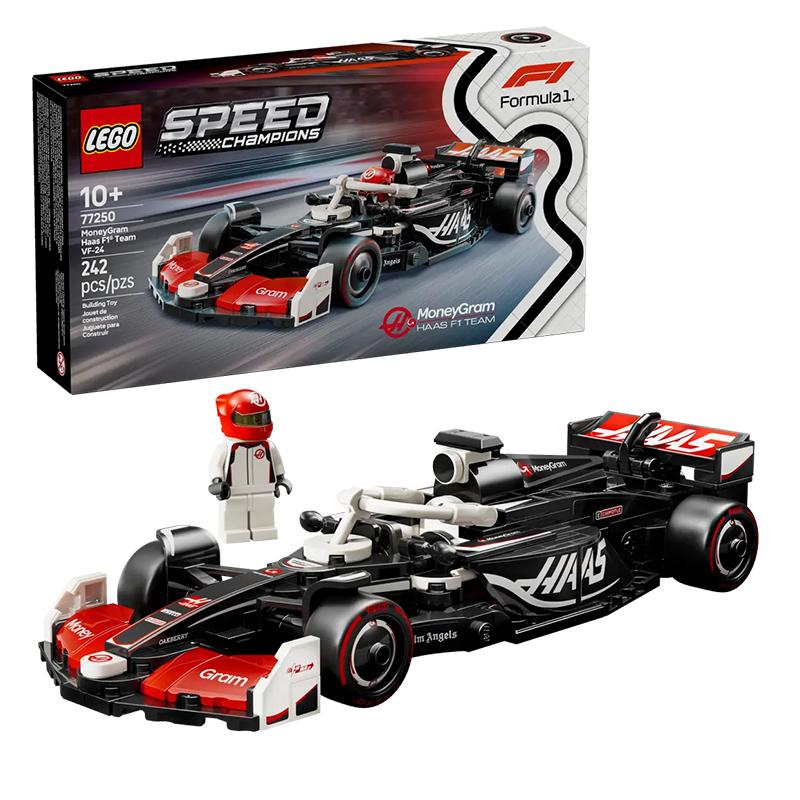 LEGO 77250 MoneyGram Haas F1® Team VF-24 Гоночный Автомобиль Конструктор