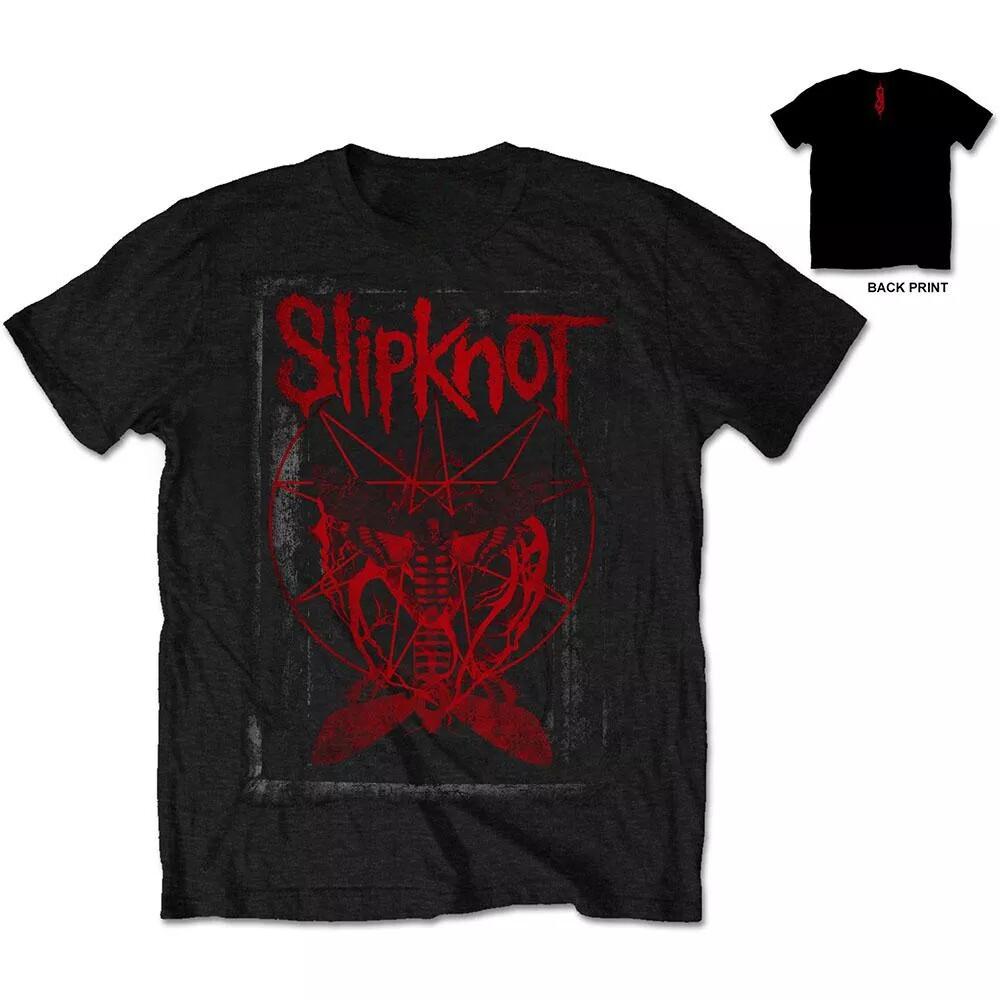 Demon Goat Slipknot Band Tshirt Cotton Graphic Tee Unisex Women Summer Streetwear Top