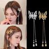 Butterfly Hairpin Hairdress Ancient Style Tassel Step Shaking Clip Duckbill Clip