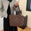 Women Padded Hobo Handbag Casual Crossbody Bag Diamond Quilted Tote Bag Padding Shoulder Bag Slouchy Travel Bag