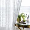 Yousheng Sheer Curtains Универсальные толстые полиэстеровые прозрачные вуали для оформления оконных занавесок для дома