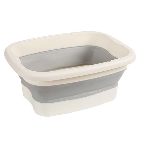 Yousheng Foldable Wash Basin Plastic Portable Pool Foot Bath Basin Kitchen Fruit Vegetable Washing Basin Footbath Tub Camping Laundry Car Wash Basin