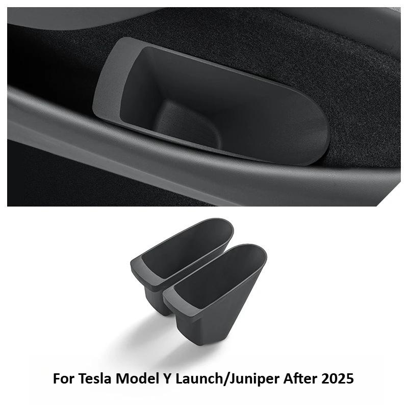 Мусорное ведро для Tesla Model Y Juniper/Model 3 2025 Ведра для хранения Двери водителя и пассажира Организация Коробка для хранения Автомобильные аксессуары