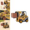 Inertia Construction Truck Toy For Kids With Moving Parts And Lift Crane