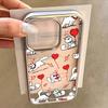 Cute S-Simons-Cat Phone Case for iPhone 17 16e 16 15 14 13 12 11 Air Pro Max X XR XSMAX 8 7 Plus Luxury Clear Soft Back Cover