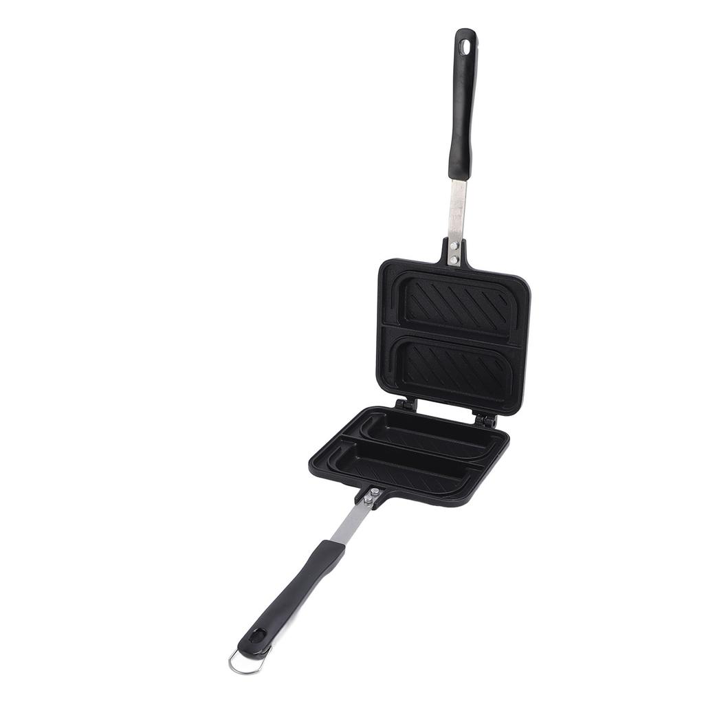 Двусторонняя форма для выпечки сэндвичей, антипригарная сэндвичница, сковорода для приготовления сыра на гриле для дома