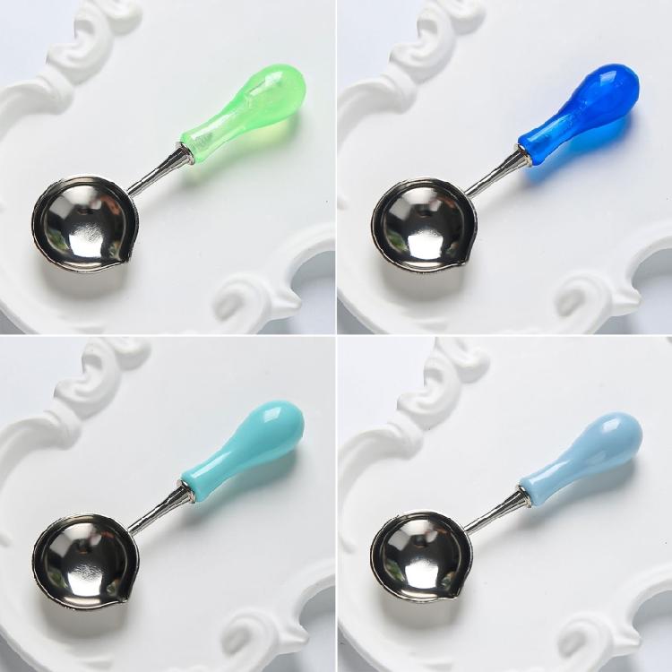 10 шт./набор Ложка для плавления воска для опечатывания Ложка для восковой печати Ложка для плавления штампа для восковой печати Конверт