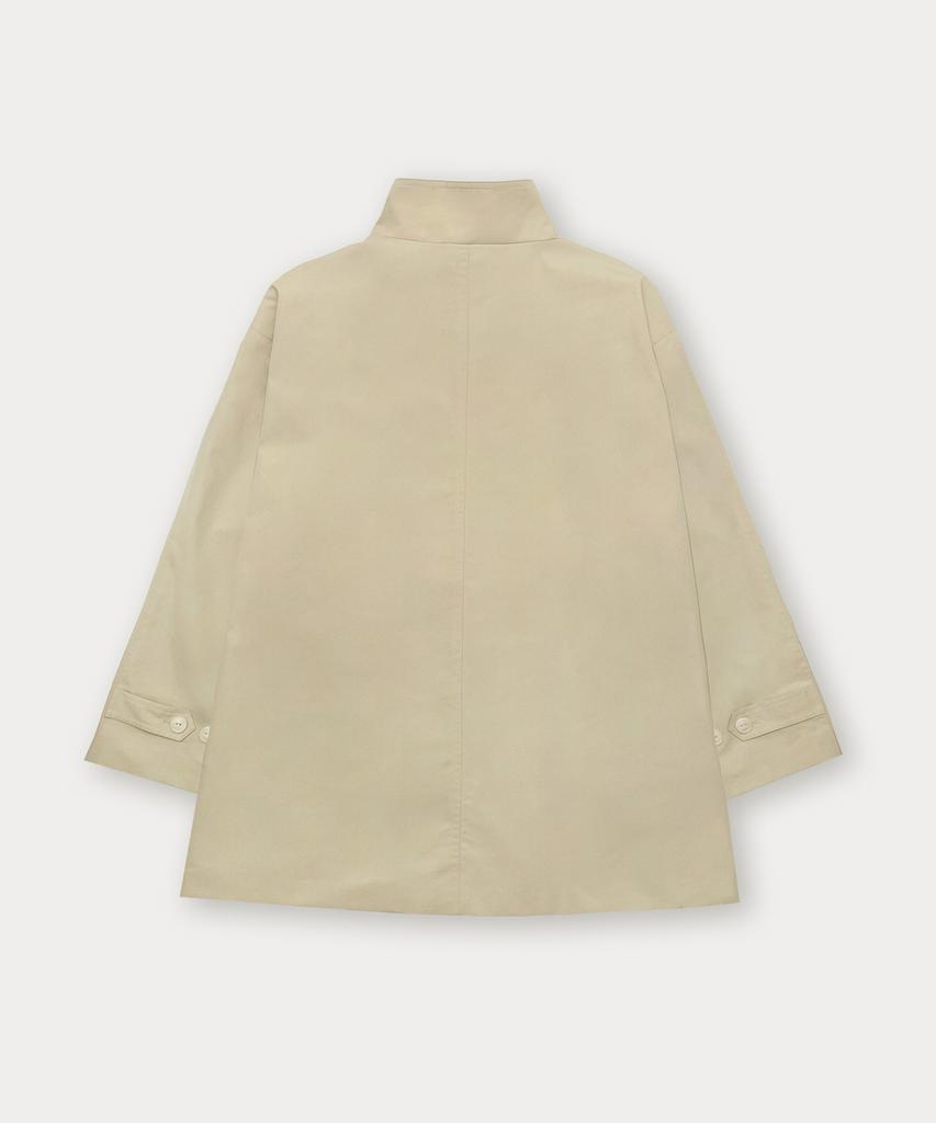 Somewherebutter Breeze Half Trench Coat - Beige