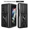 Подходит для Samsung Z Flod4 Flip Чехол для складного телефона с окном Z Flip4 Защитная крышка с кольцом-подставкой