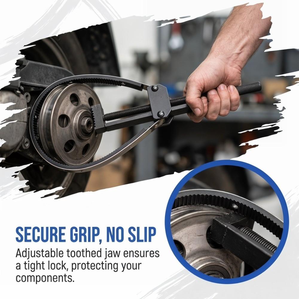 Adjustable Clutch Flywheel Holding Tool Non-Slip Serrated Jaw Clutch Flywheel Holder Gear Holder