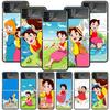 Милый Мультяшный Чехол Heidi для Samsung Galaxy Z Flip 7 6 5 4 3 5G Ударопрочный Чехол Z Flip7 Flip6 ZFlip5 Flip3 Flip4 Роскошный Sh