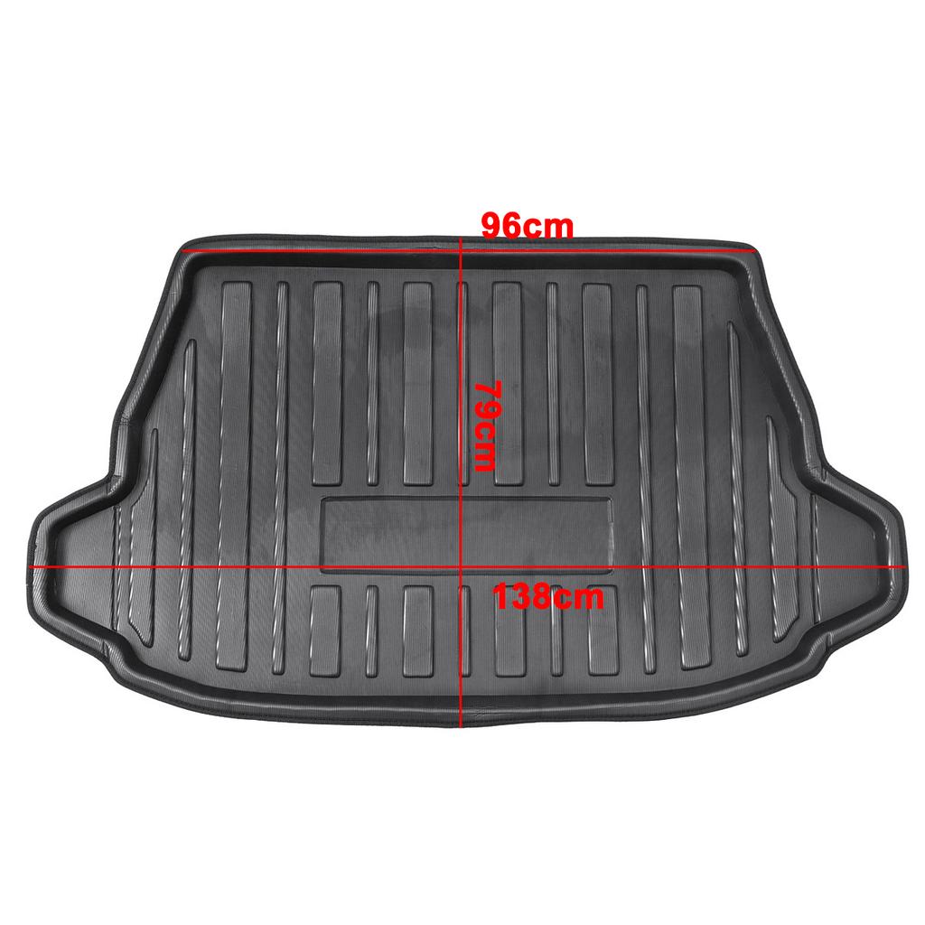 Mat Rear Trunk Liner Kick Cargo Floor Tray Carpet Mud Pad Boot Guard Protector waterproof For Toyota C-HR CHR 2017 2018 2019+