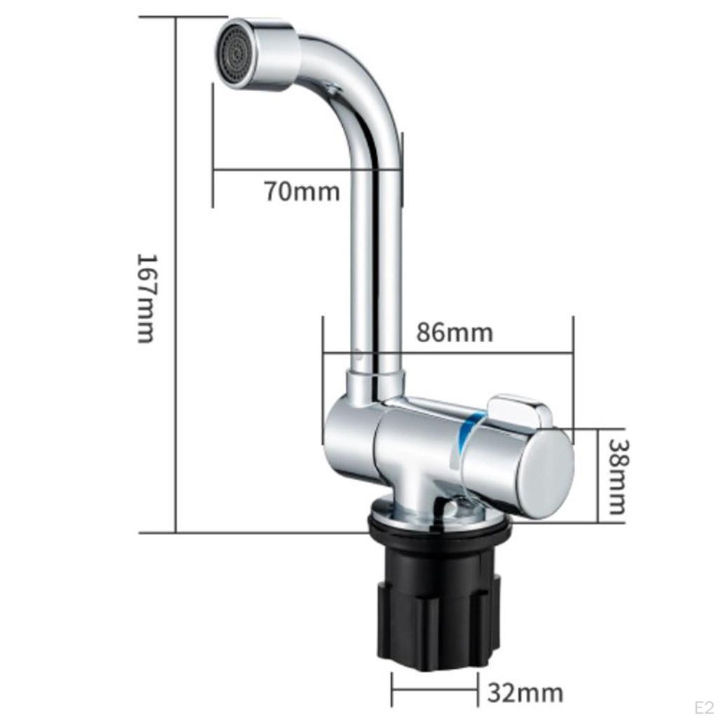 Регулируемый водопроводный кран для ванной комнаты и кухни на колесах - простая установка, удобное использование
