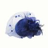 Retro Berets  Headband Fascinator Wedding Ascot Hat Hatinator Birdcage Veil