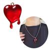 Summer Acrylic Pendants Tags for DIY Jewelry Making Keychain Tassels Love Drop Blood Necklace Crafts Making Supplies