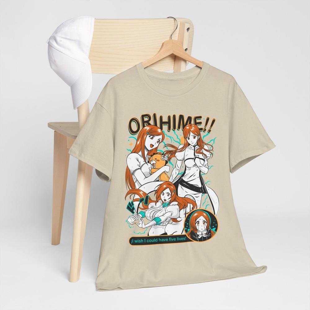 Orihime Inoue TShirt Zaraki Kenpachi Bleach Anime Ichigo Aizen Shirt gift