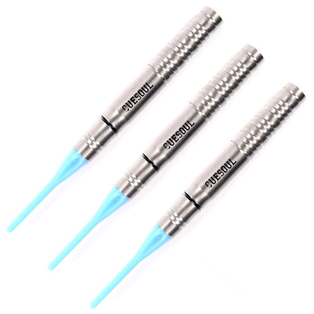 Дротики CUESOUL Tungsten Soft Tip Precision Barrel Tungsten - 16,03 г, 85%