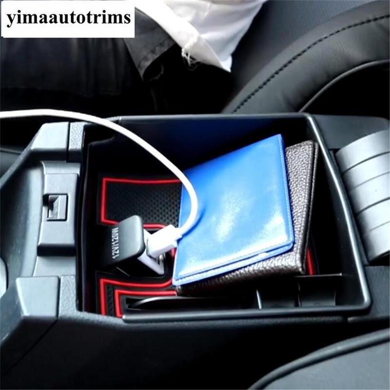 Armrest Box Central Secondary Storage Phone Holder Container Tray Cover Trim Accessories For Toyota Corolla E210 - 2025