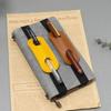 Креативный держатель-клипса для ручки из ПУ-кожи с эластичной лентой, портативный органайзер для ручек для блокнота, дневника, работы, путешествий