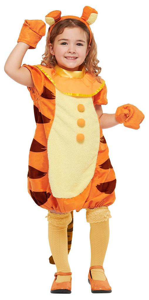 Disney Tigger Kids Costume, Unisex, Suitable for Heights 100cm-120cm