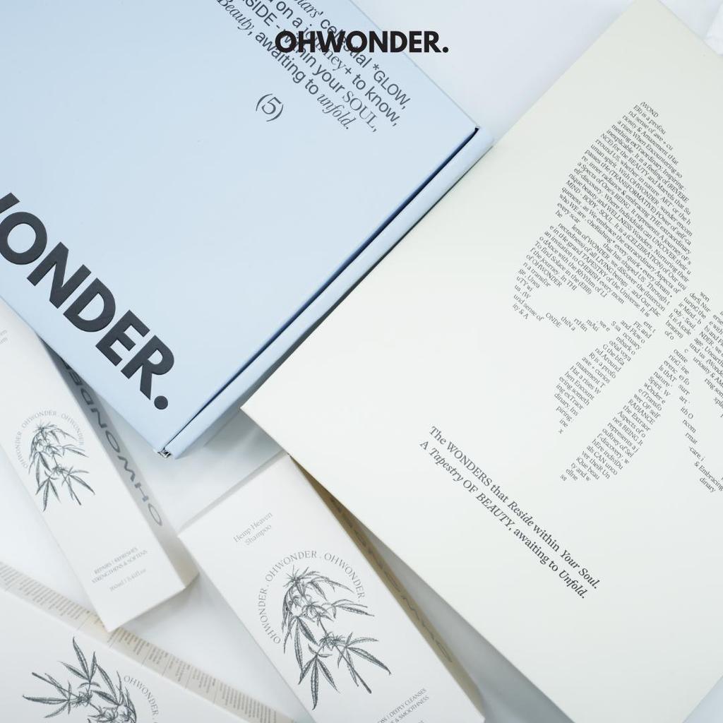 [OHWONDER.] Подарочный набор Hemp Heaven Trio