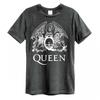 Amplified Unisex Adult Line Art Crest Queen T-Shirt