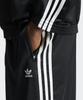 adidas Широкие атласные спортивные брюки - Черные:Белый / Iu2520