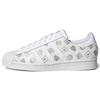 Оригинальные кроссовки Superstar с низким верхом, унисекс, белые, GX8413