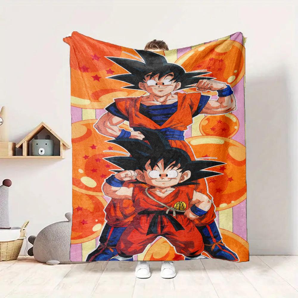 Dragon Ball Flannel Blanket Throw Blanket Soft Warm Sofa Bed Camping Car home Decor Unique Christmas Gift C930874