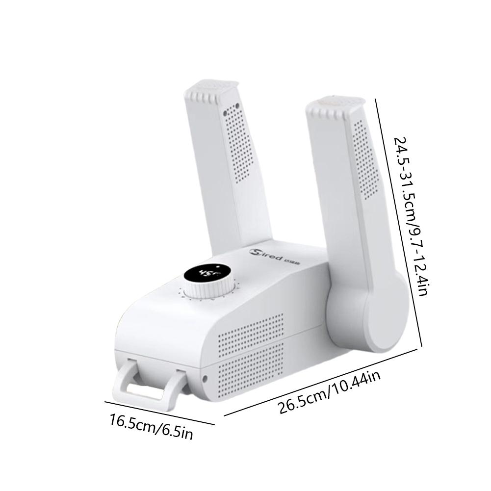 Сушилка для обуви, дезодорирующая сушка, осушитель, 360 градусов, умная электрическая сушилка для обуви, фиолетовый светильник, антибактериальная быстрая сушилка, нагреватель