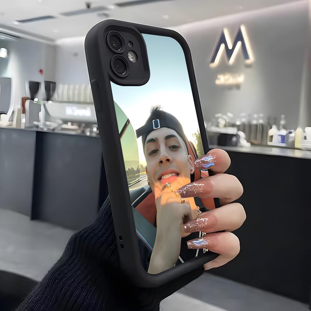 Чехол для телефона рэпера Cris MJ для IPhone Air 17 Pro Max 16 E 15 14 Pro Max 13 12 11 Mini Plus Мягкий силиконовый черный чехол