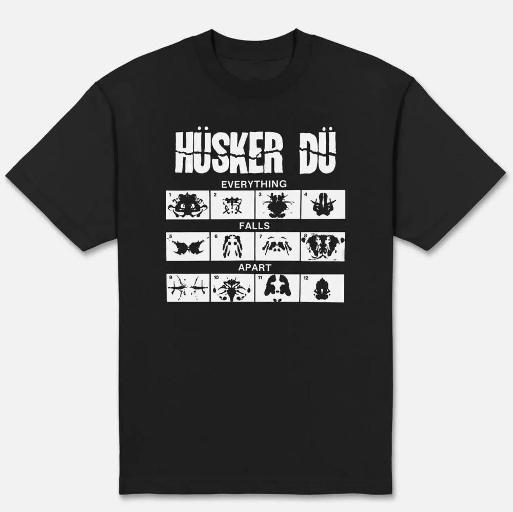 New Vtg Husker Du Band All Size To 5XL Shirt Unisex