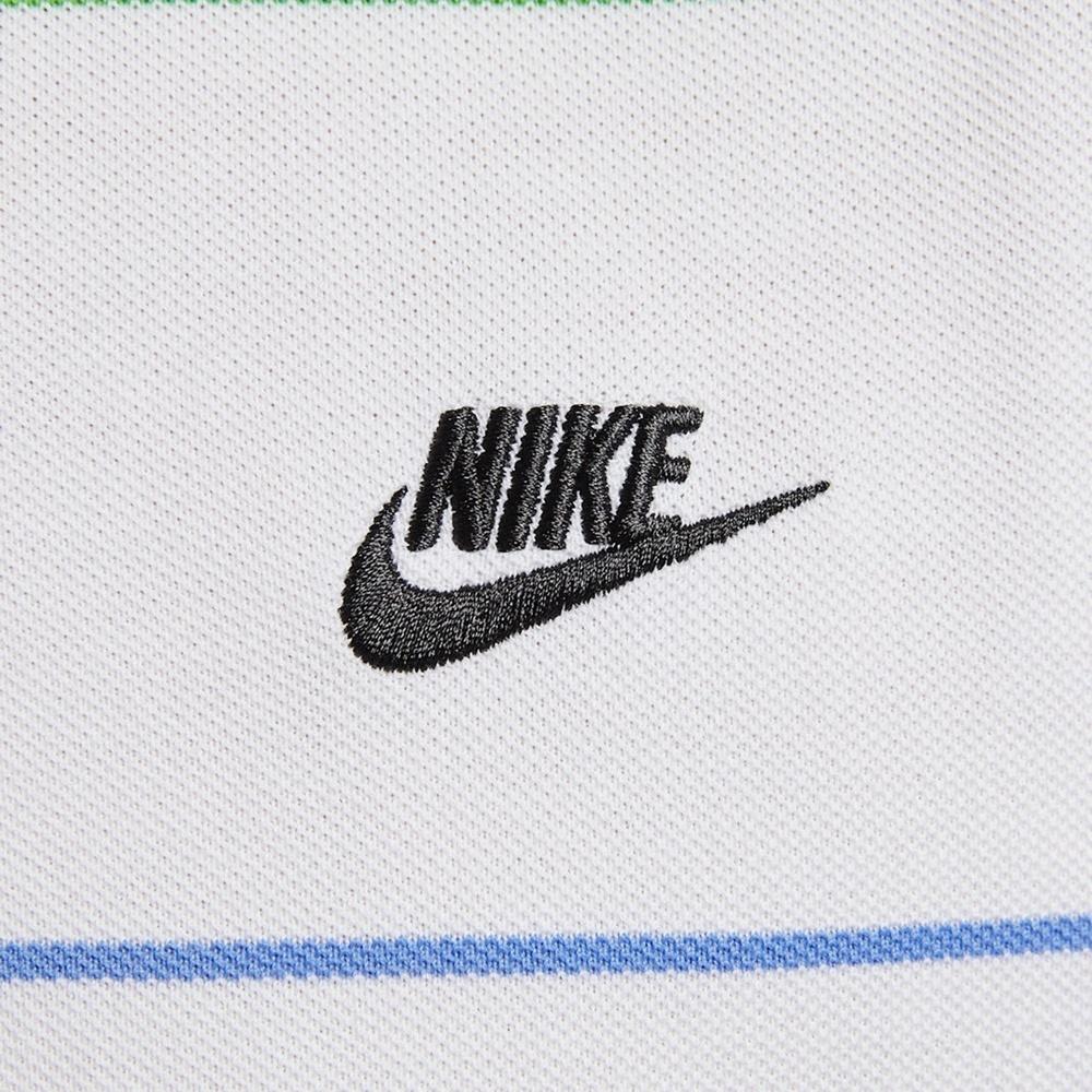 Nike Мужская поло с коротким рукавом в полоску из хлопка Club tops IF0737-100