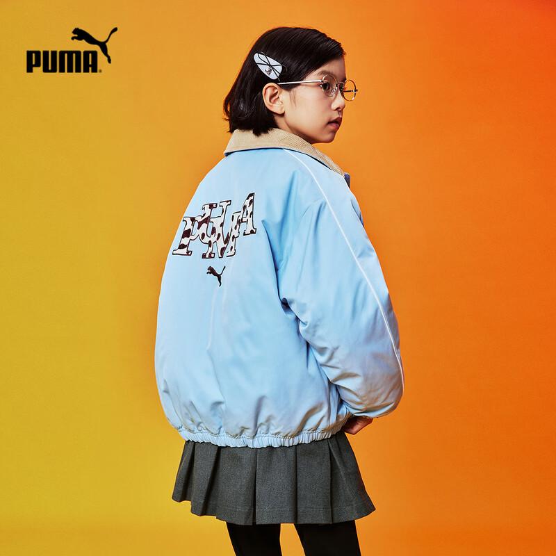 Puma Детская зимняя утепленная куртка в американском стиле