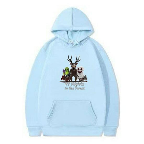 Детская толстовка Deer99 «Ночной лес» для осени/зимы