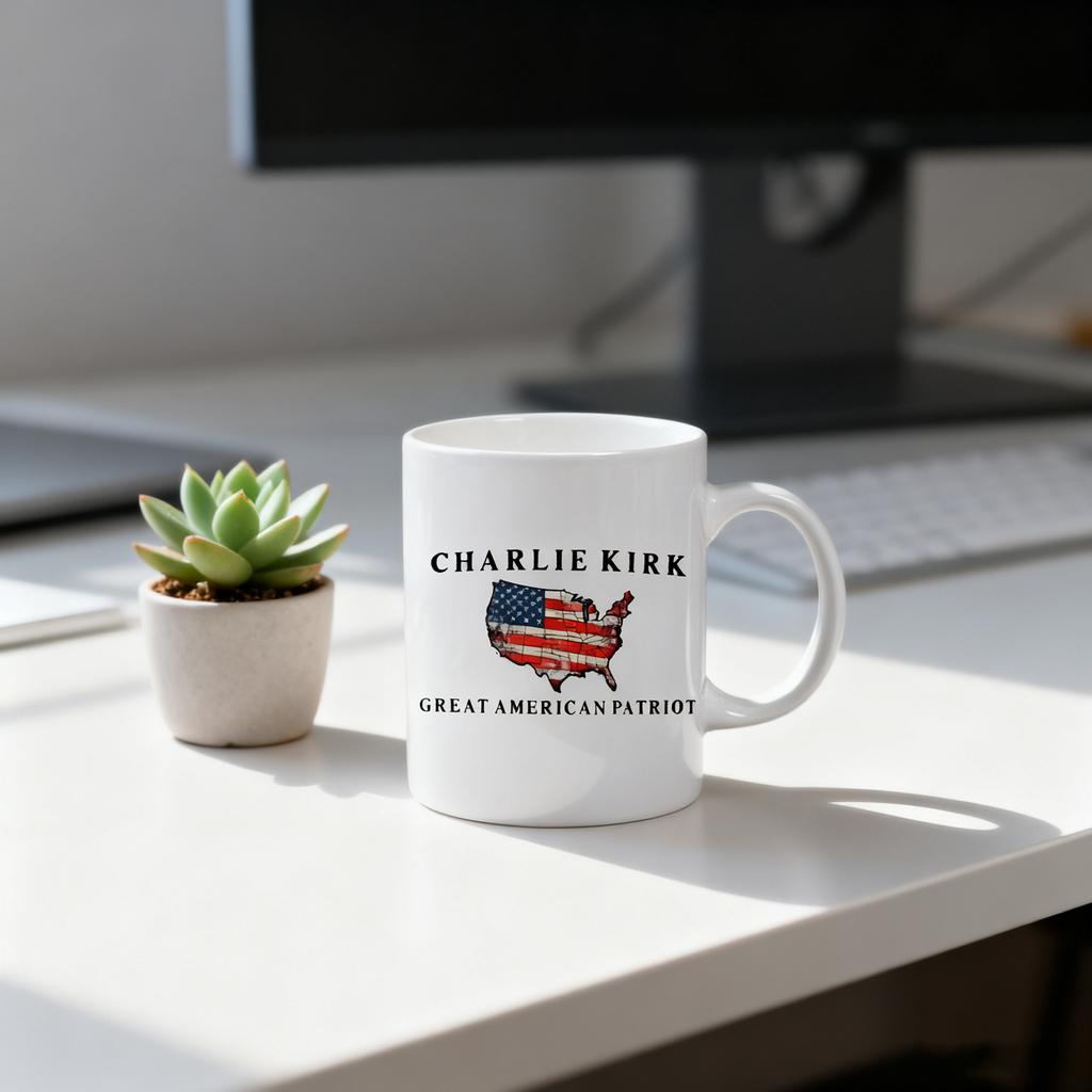 Новая модель, Престижная американская кружка «Переломный момент», Кофе, Вместимость 11 унций - 15 унций