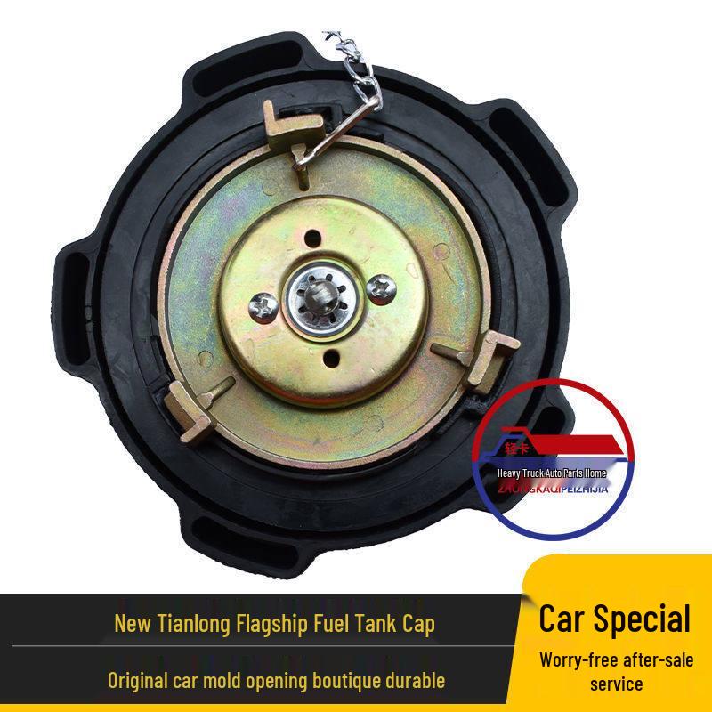 Compatible Fuel Tank Cap for Dongfeng Tianlong, Sanhuan Haolong, Heavy Duty Wangpai, Dayun, Sany Heavy Industry, Sichuan Hyundai Trucks