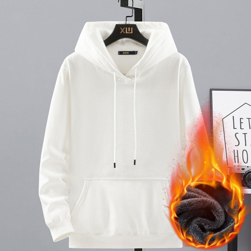 Мужской осенне-зимний толстый/тонкий пуловер с капюшоном, толстовки, хлопковое пальто большого размера 5XL, спортивная одежда больших размеров, мужской