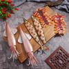 ПВХ Модель жареной сайры - Декор морепродуктов и реквизит для фотографии