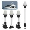 Led Anchor Navigation Lights White Boat Stern Light Marine All Round Lights for Pontoon & Fishing Boats Simple Installs