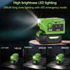 Многофункциональный инвертор 300 Вт для аккумулятора GreenWorks GLB 40 В, адаптер-инвертор, Power Bank 120 В/220-230 В со светодиодной подсветкой